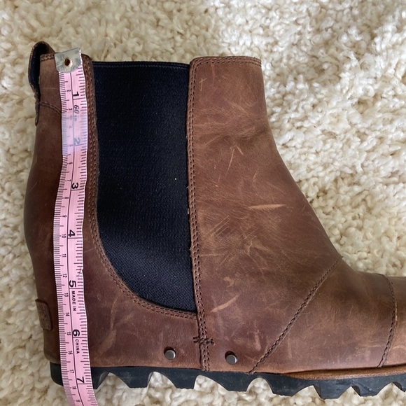 Sorel Joan of Arctic Lea Wedge Ankle Boot Womens 8.5 Snow Winter Outdoors Bootie - Picture 7 of 8